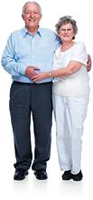 elderly couple